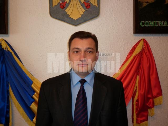Noul preşedinte al Grupului de Acţiune Locală „Bucovina de Munte”, primarul din Pojorâta, Ioan Bogdan Codreanu