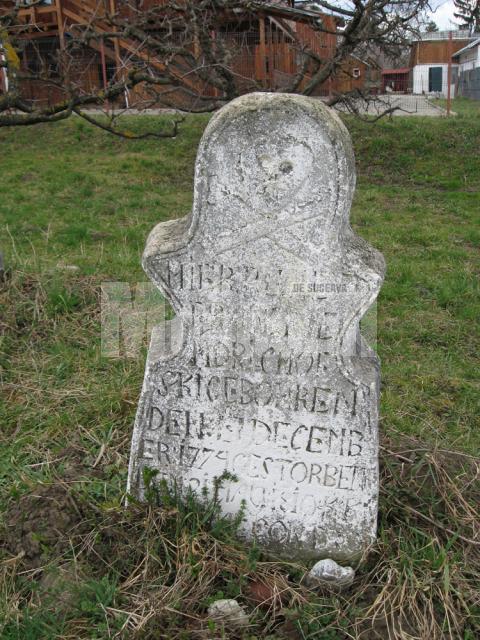 Vechi monument funerar german - Cimitirul Mănăstirii Sf. Ioan