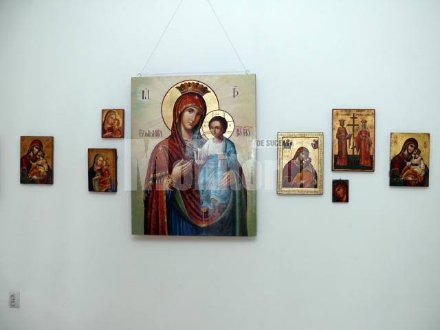 Expoziţia de icoane a pictorului fălticenean Ioan Şoldănescu
