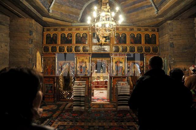 Biserica Înălţarea Domnului, din Muzeul Satului Bucovinean, îşi redeschide porţile pentru credincioşi pe 8 aprilie