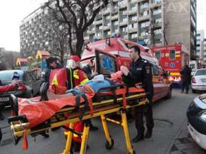 Opt persoane au fost împuşcate într-un coafor din Capitală. Foto: MEDIAFAX