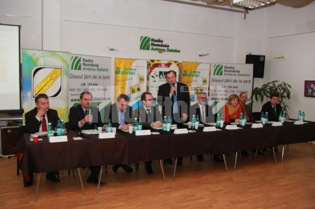 Gheorghe Flutur la forumul „Agricultura încotro?”, organizat în cadrul Târgului Agro Expo Bucovina