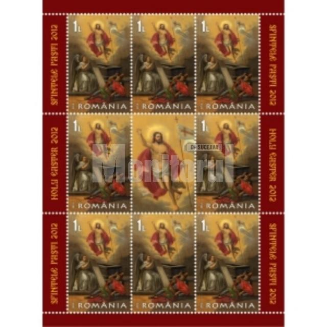 Emisiunea de mărci poştale „Sfintele Paşti”