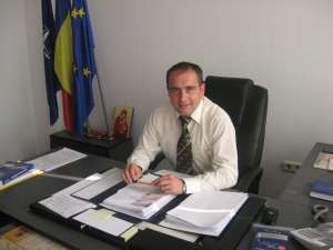 Inspectorul principal Florin Poenari, în vârstă de 30 de ani, şeful Poliţiei municipiului Suceava