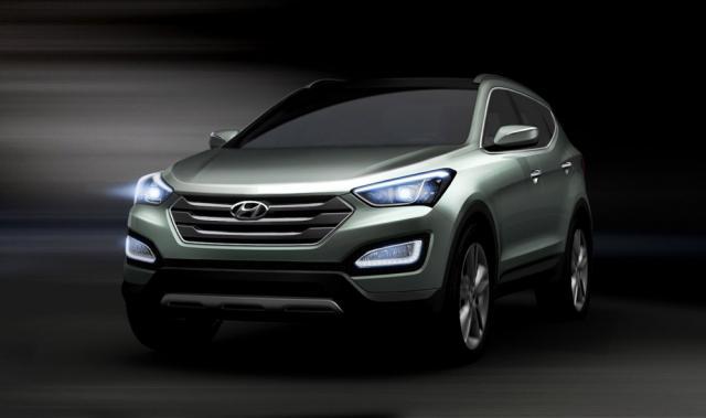 Hyundai publică primele imagini cu nou Santa Fe