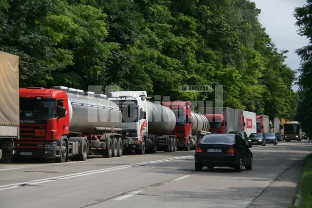 Restricţii ale traficului de mare tonaj din cauza drumurilor proaste
