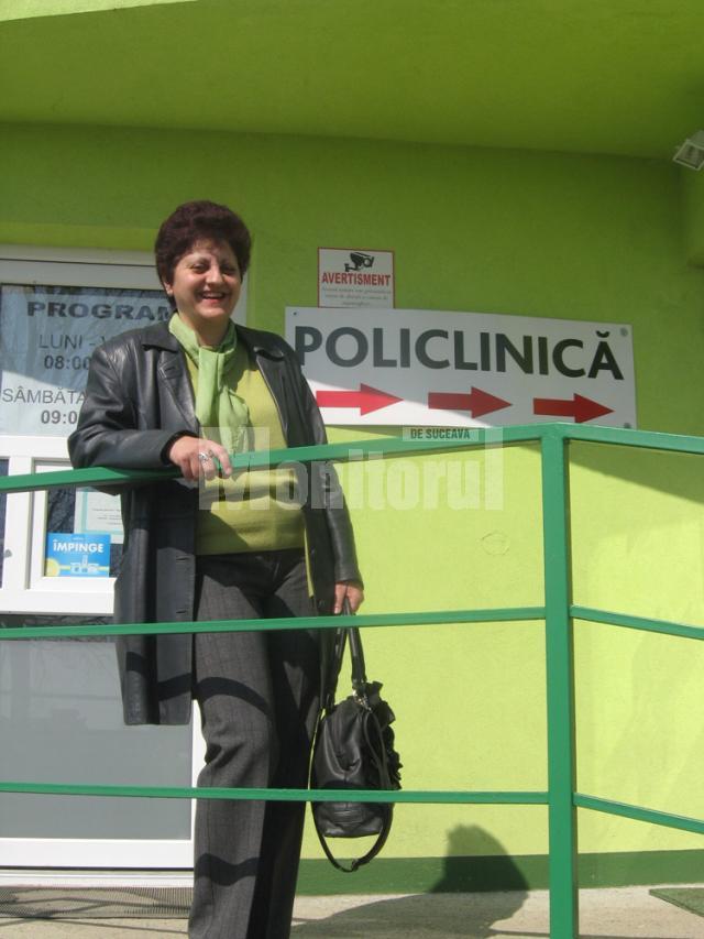 Dr. Corina Motoveleţ, managerul Policlinicii CoraMed