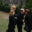 Aurora Andruşcă, soacra preşedintelui Traian Băsescu, a fost adusă la amiază la biserica din Burdujeni sat