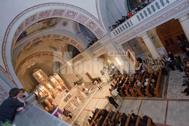 Grigore Leşe, la Biserica romano-catolică din Suceava