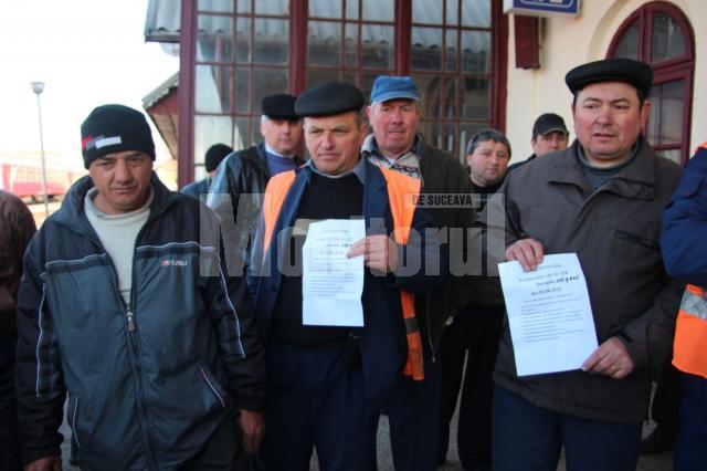 Circulaţia trenurilor, blocată după greva acarilor de la Dorneşti