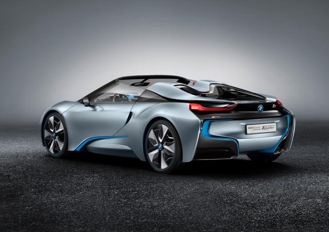 BMW prezintă conceptul i8 Spyder