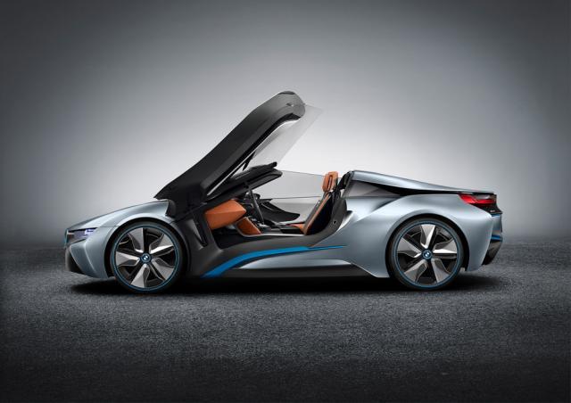BMW prezintă conceptul i8 Spyder