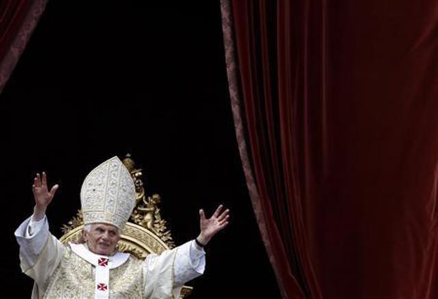 Papa Benedict al XVI-lea: Răul nu provine de la fiinţa creată de Dumnezeu. Foto: REUTERS