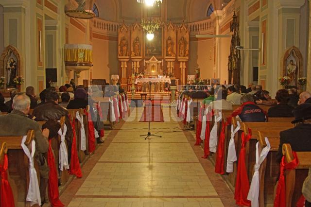 Concert pascal la Biserica romano-catolica Sf. ioan Nepomuk