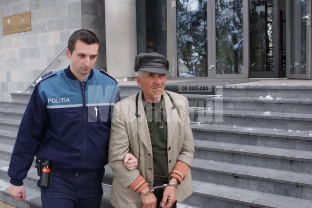 La 72 de ani, Ioan Roşca a ajuns în arestul poliţiei