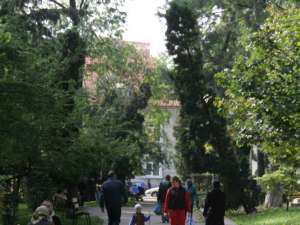 Parcul din centrul Sucevei