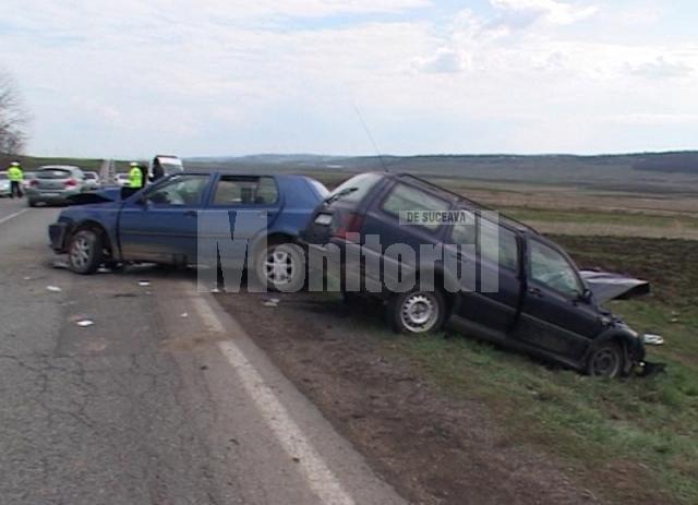 Accidentul petrecut la Dărmăneşti, în urma căruia un bătrân a murit, iar alte cinci persoane au fost rănite