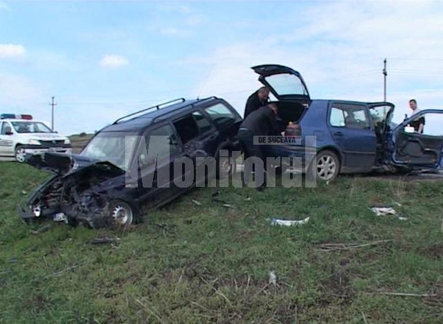 Accidentul petrecut la Dărmăneşti, în urma căruia un bătrân a murit, iar alte cinci persoane au fost rănite