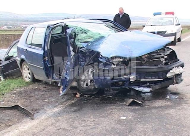 Accidentul petrecut la Dărmăneşti, în urma căruia un bătrân a murit, iar alte cinci persoane au fost rănite