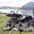 Accidentul petrecut la Dărmăneşti, în urma căruia un bătrân a murit, iar alte cinci persoane au fost rănite