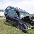 Accidentul petrecut la Dărmăneşti, în urma căruia un bătrân a murit, iar alte cinci persoane au fost rănite