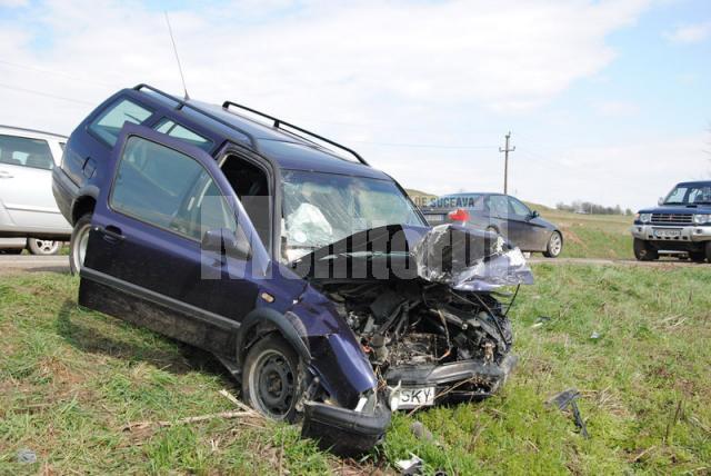 Accidentul petrecut la Dărmăneşti, în urma căruia un bătrân a murit, iar alte cinci persoane au fost rănite