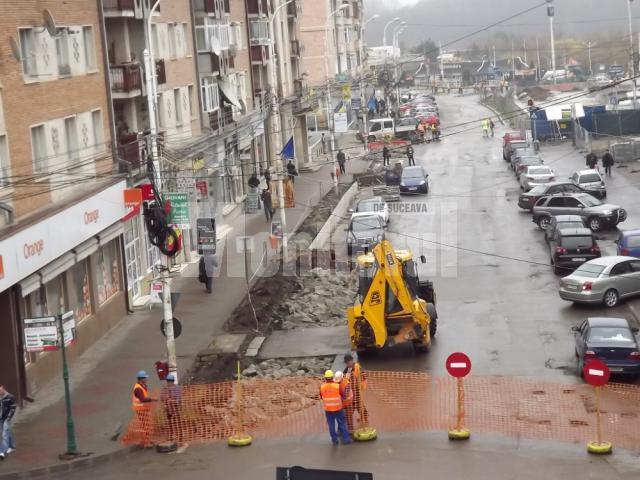 Strada Nicolae Bălcescu va fi închisă mai bine de o lună de zile