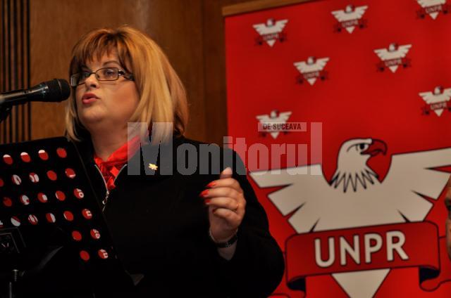 Lidera UNPR Suceava, Catalina Vartic, va candida pentru presedintia Consiliului Judetean
