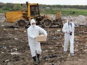 Cercetările sunt îngreunate de faptul că la groapa de gunoi se aduc deşeuri din Botoşani, Iaşi şi Suceava