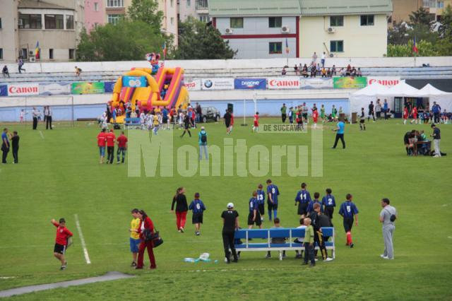 Cupa Hagi Danone s-a dovedit un adevărat magnet pentru micii fotbalişti