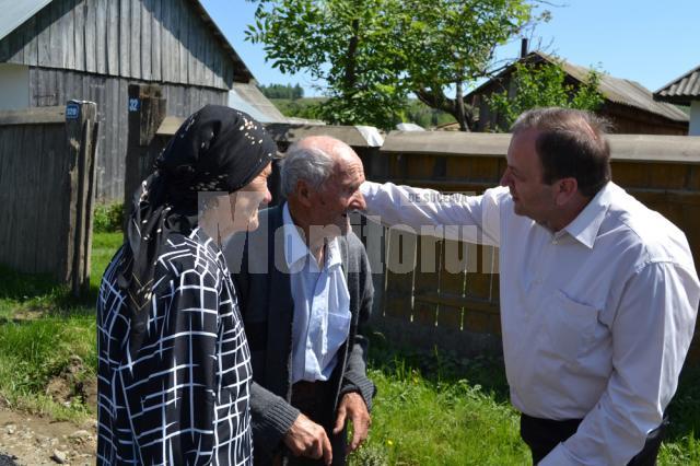 Președintele Consiliului Județean, Gheorghe Flutur a vizitat sâmbătă investițiile din Baia şi Bogata