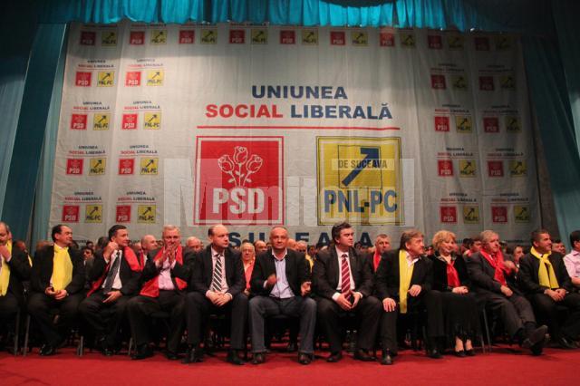 Lansarea campaniei electorale a USL Suceava pentru alegerile locale a avut loc în prezenţa a peste 800 de membri şi simpatizanţi PSD, PNL şi PC