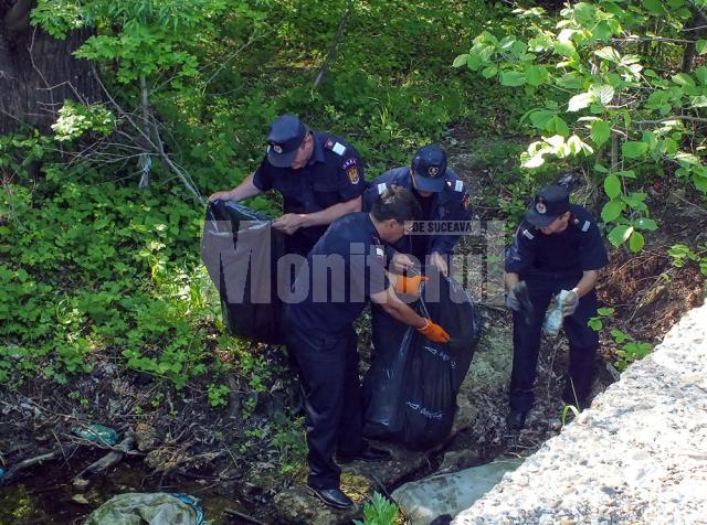 Cadre ale ISU Suceava au luat parte la acţiunea de sâmbătă