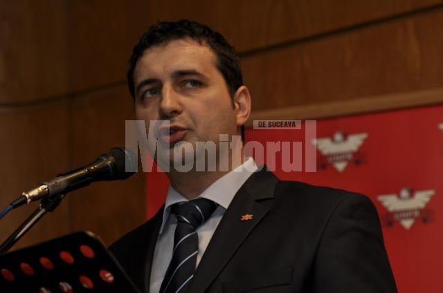 Candidatul UNPR pentru funcţia de primar al Sucevei, Adrian Macovei