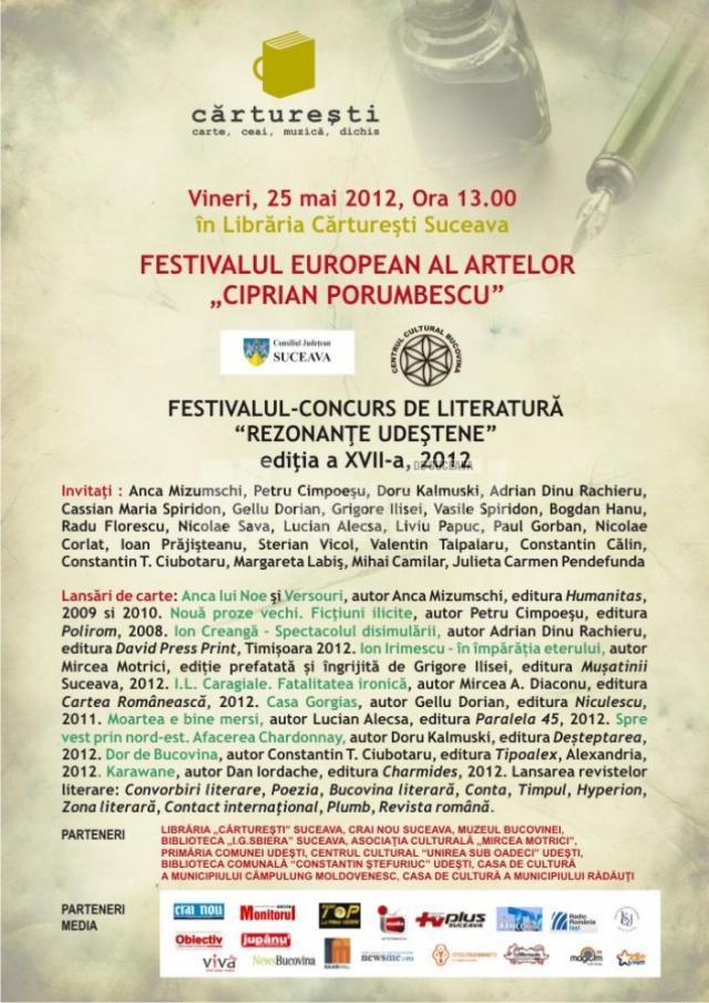 Festivalul-concurs de literatură “Rezonante udeştene”