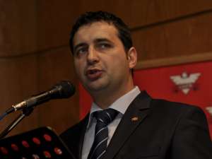 Candidatul UNPR pentru funcţia de primar al municipiului Suceava, Adrian Macovei