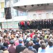 Liderii USL au mers la Fălticeni pentru a susţine candidatura lui Cătălin Coman