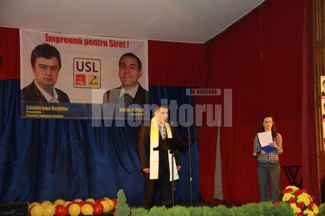 Adrian Popoiu: „Tot ceea ce am de gând să fac pentru Siret împreună cu echipa USL se adresează oamenilor de aici şi nevoilor pe care ni le semnalează”
