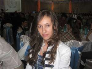 Clara Căşuneanu, elevă la Colegiul Naţional „Petru Rareş” din Suceava