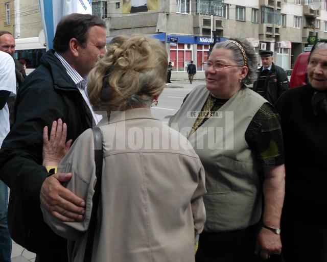 Gheorghe Flutur a discutat cu alegătorii din Câmpulung