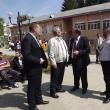 Şefii administraţiei sucevene în noul parc amenajat de Primăria Suceava