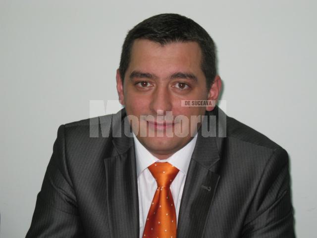 Candidatul PDL pentru postul de primar în Gura Humorului, Ionuţ Creţuleac