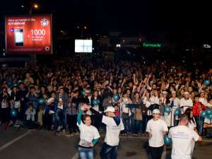 Aurel Olărean şi-a prezentat echipa în faţa câtorva mii de rădăuţeni