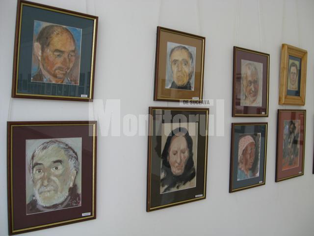 Scene de vernisaj şi „portrete de flori”, la Galeria „Ştefan Luchian”