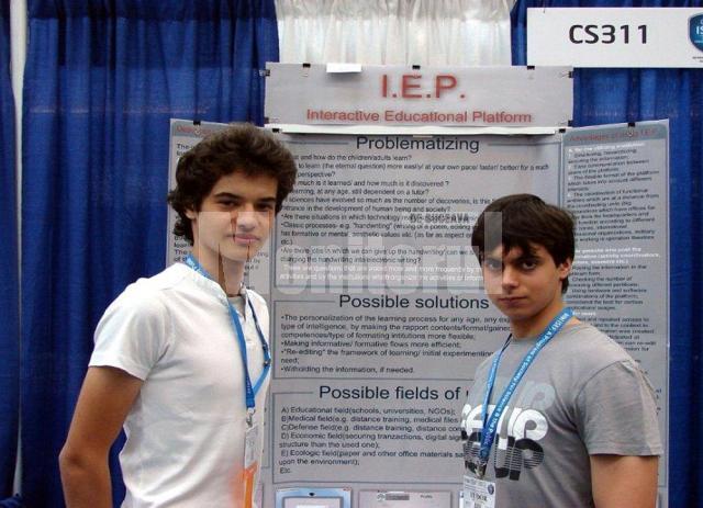 Doi elevi de la Colegiul “Petru Rareş” au participat la un târg de inventică în SUA