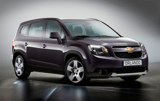 Chevrolet Orlando are stofă de familist