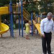 Ion Lungu a inaugurat noul loc de joacă de lângă Biserica Sf. Andrei