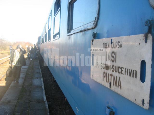 Circulaţia feroviară spre Putna va fi reluată parţial prin reintroducerea trenurilor Iaşi-Putna