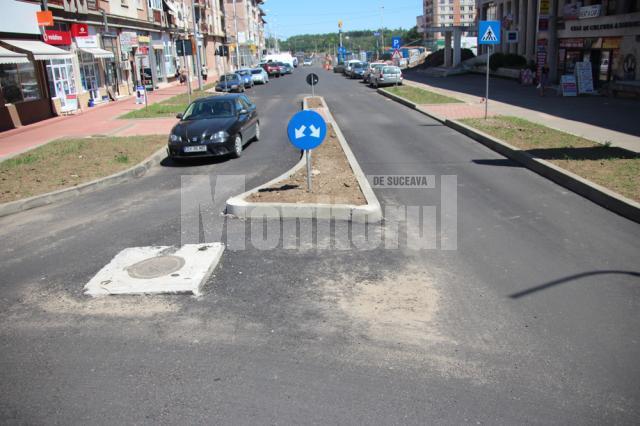 Strada Nicolae Bălcescu, recent modernizată