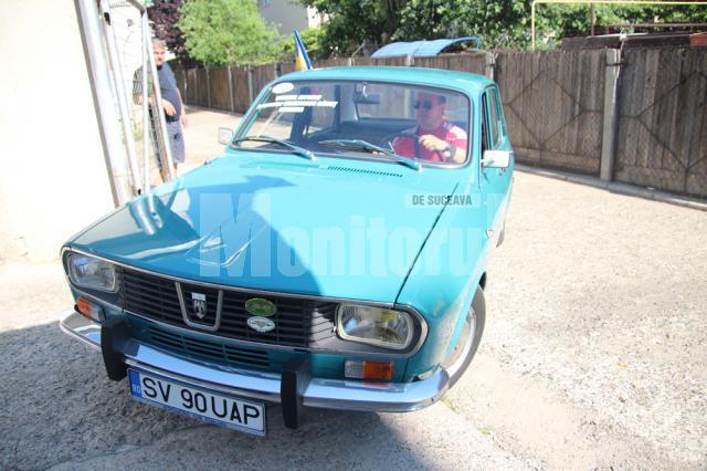 Dacia 1300 cu care Dănuţ Crainiciuc va pleca în turul de 7.000 de kilometri
